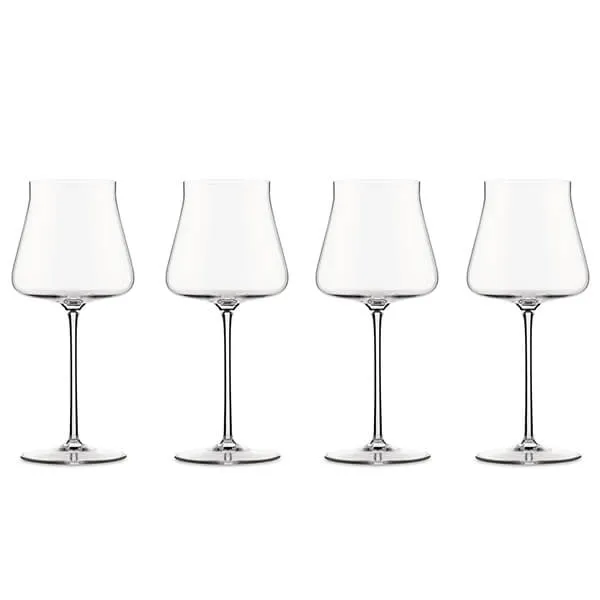 Alessi Eugenia Set Of 4 Red Wine Glasses