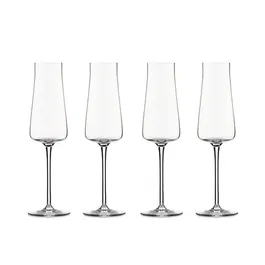 Alessi Eugenia Set Of 4 Champagne Flutes