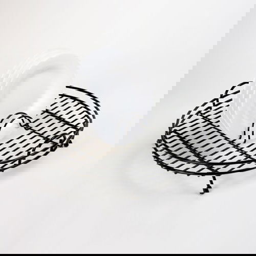 Delfinware Wireware Black Circular Drainer