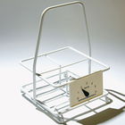 Delfinware Wireware White 4 Bottle Milk Carrier