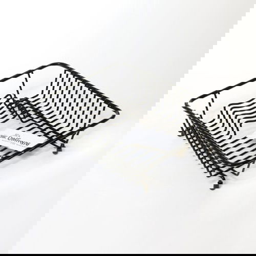 Delfinware Wireware Black Compact Dish Drainer