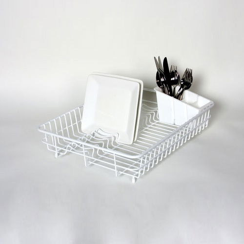 Delfinware Wireware White Large Dish Drainer