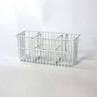 Delfinware Wireware White Cutlery Basket