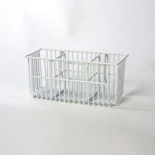 Delfinware Wireware White Cutlery Basket