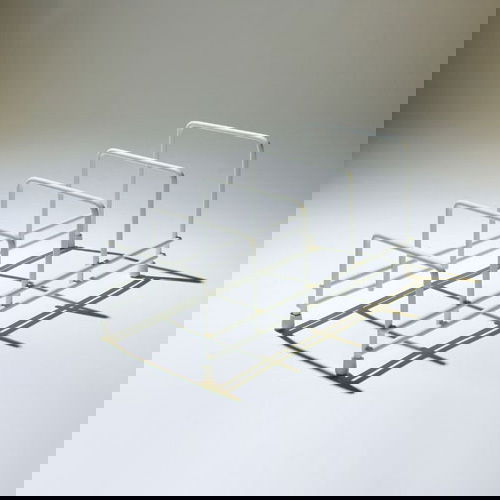 Delfinware Wireware White Plate Storage Rack