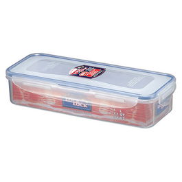 Lock & Lock 1 Litre Bacon Box Rectangular Storage Container With Freshness Tray