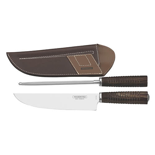 Tramontina 2 Piece Sporting Set, 8` Meat Knife with Sheath