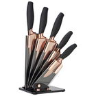 Taylors Eye Witness Brooklyn Rose Gold 5 Piece Fan Shaped Knife Block Set