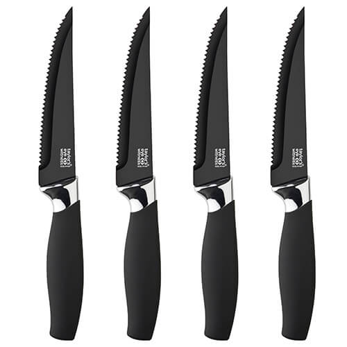 Taylors Eye Witness Brooklyn Chrome 4 Piece Steak Knife Set