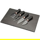 Taylors Eye Witness Brooklyn Copper Slate Cheese Board & Cheese Knife Set