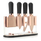 Taylors Eye Witness Brooklyn Rose Gold 4 Piece Cheese Knife Set