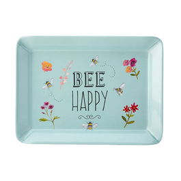 English Tableware Company Bee Happy Melamine Scatter Tray