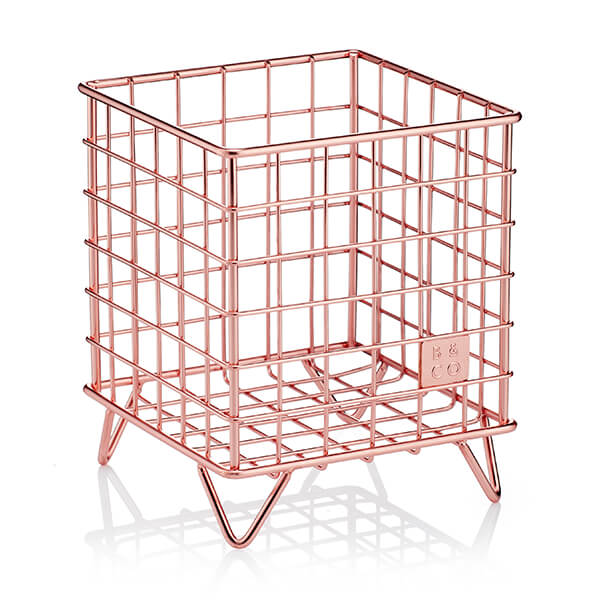 Barista & Co Beautifully Crafted Corral Pod Coffee Capsule Storage Copper