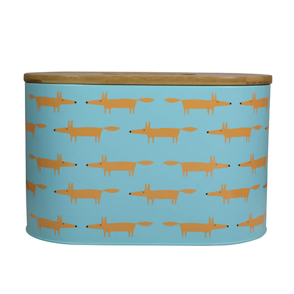 Scion Living Mr Fox Bread Bin Blue