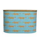 Scion Living Mr Fox Bread Bin Blue