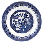 Churchill China Blue Willow 28.5cm Medium Pasta Dish