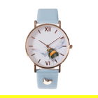 Wrendale Designs Bee Watch - Blue Vegan Leather Strap