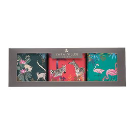 Sara Miller Tahiti Set 3 Square Caddies