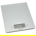 Taylor Pro Silver Glass 5kg Digital Kitchen Scale