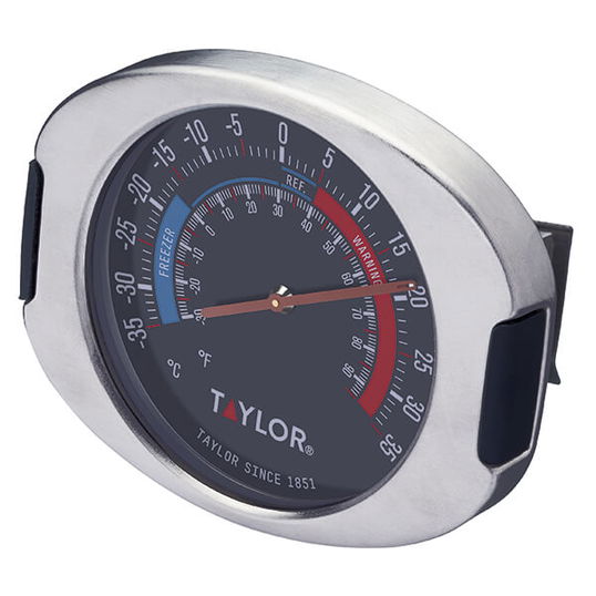 Taylor Pro Stainless Steel Fridge & Freezer Thermometer