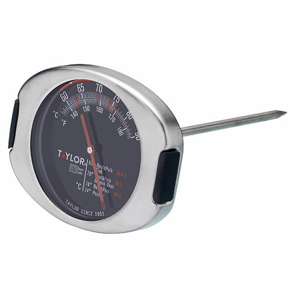 Taylor Pro Stainless Steel Leave-In Meat Thermometer