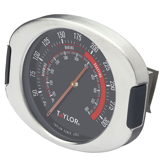 Taylor Pro Stainless Steel Leave-In Oven Thermometer