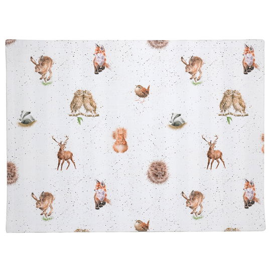 Wrendale Designs Woodland & Stripes Placemat