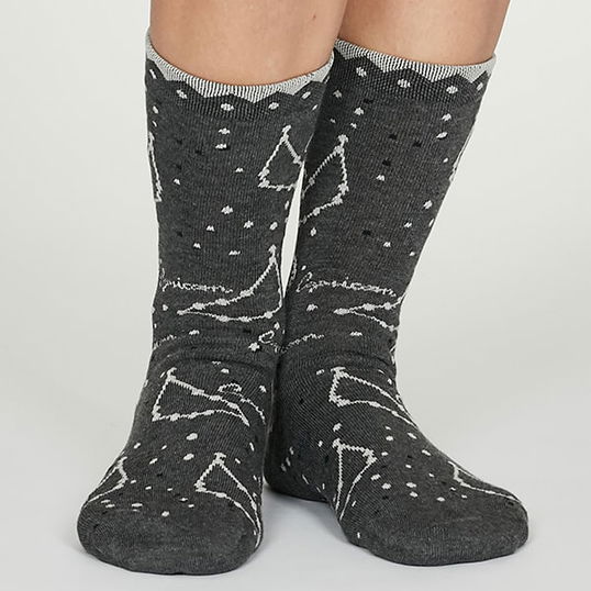 Thought Capricorn Zodiac Socks