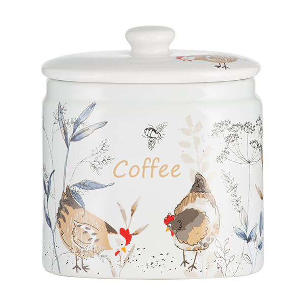 Price & Kensington Country Hens Coffee Storage Jar