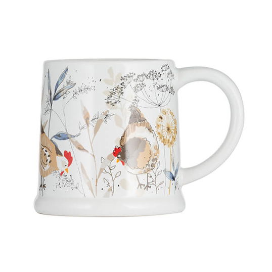 Price & Kensington Country Hens Footed Mug 385ml