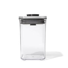 OXO Good Grips Steel POP Small Square Short 1L Storage Container