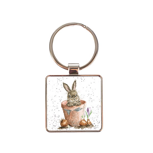 Wrendale Designs The Flower Pot Keyring