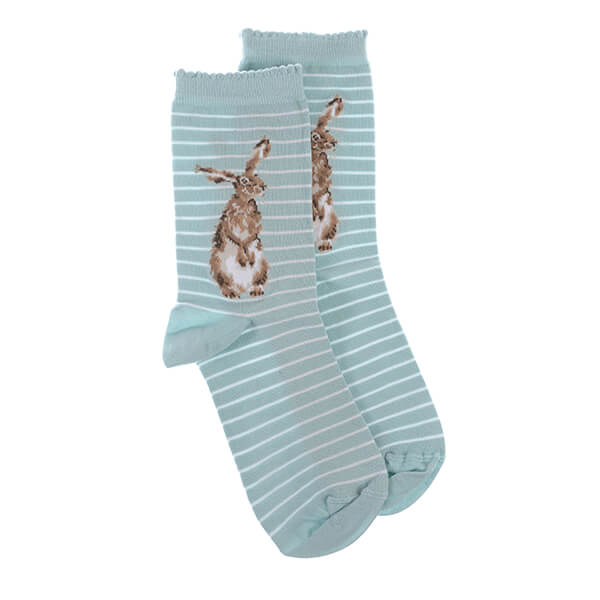 Wrendale Designs Hare And The Bee Hare Socks