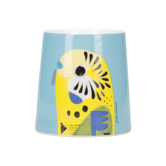 Maxwell & Williams Pete Cromer Porcelain 6cm Egg Cup Budgerigar