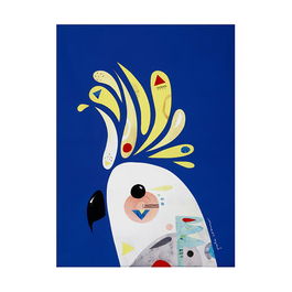 Maxwell & Williams Pete Cromer Tea Towel Cockatoo