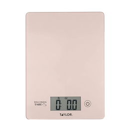 Taylor Pro Touchless TARE Rose Gold Digital Dual Kitchen Scales 5Kg (11lbs / 5 litres)