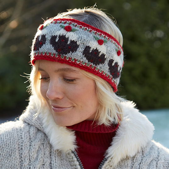 Pachamama Knitted Pudding Headband