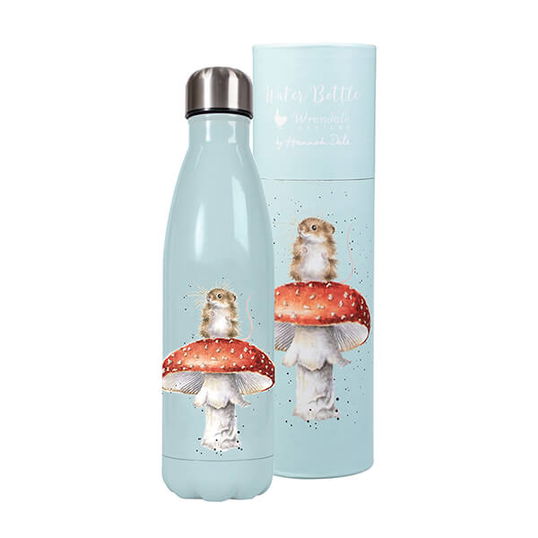 Wrendale Designs Mouse Water Bottle 500ml - Fun-gi