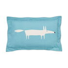 Scion Living Mr Fox Oxford Pillowcase Teal