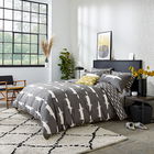 Scion Living Mr Fox Duvet Set King Size Charcoal