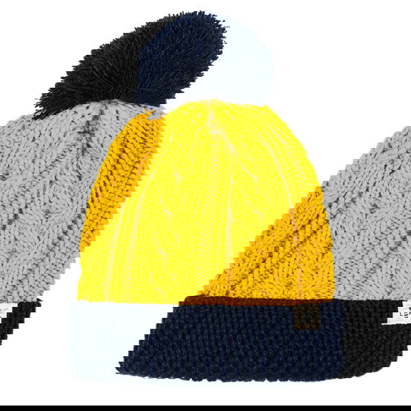 Lighthouse Hannah Bobble Hat Sunrise/Navy - One Size