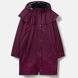 Lighthouse Outrider 3/4 Length Waterproof Raincoat Plum
