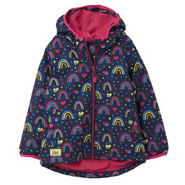 Lighthouse Girls Rainbow Print Amelia Coat