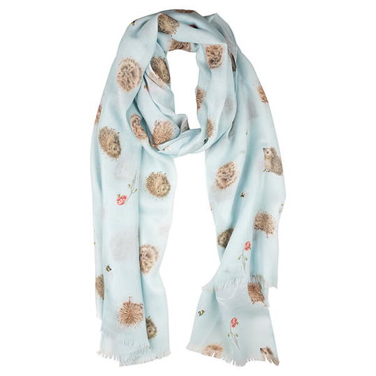 Wrendale Designs Hedgehog Awakening Everday Scarf