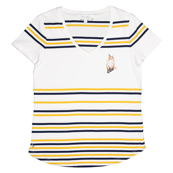 Wrendale Designs Fox T-shirt Born to be Wild