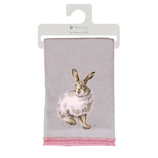 Wrendale Designs Hare Mountain Hare Winter Scarf