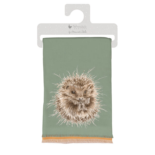 Wrendale Designs Hedgehog Awakening Winter Scarf