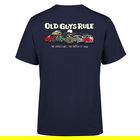 Old Guys Rule Parking Lot III T-Shirt Navy
