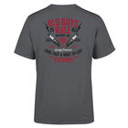 Old Guys Rule Old Guys Garage T-Shirt Charcoal