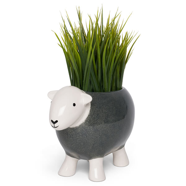Herdy Stoneware Planter Grey